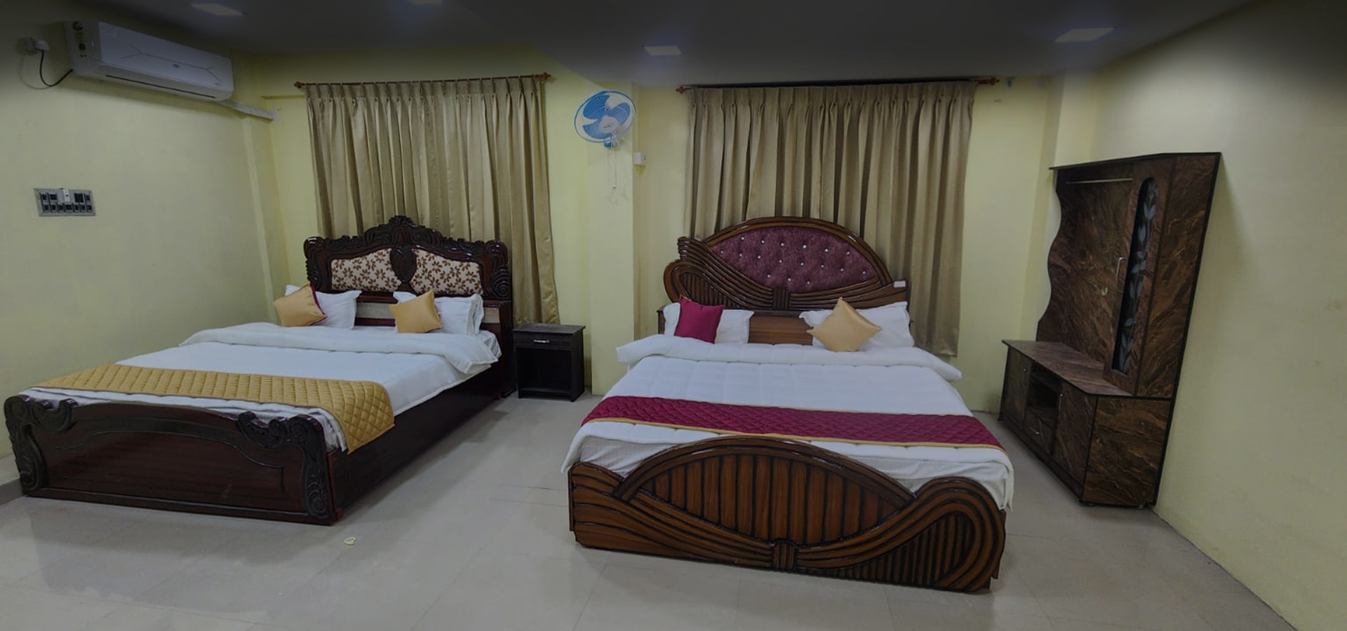 Luxury AC Accommodation at Pranav Residency Chidambaram